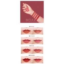 Colors listing Lipstick Moart Velvet