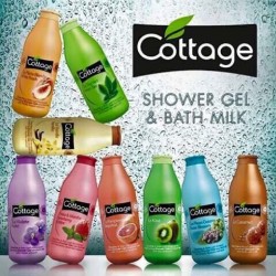 Shower gel and milk Cottage 750ml